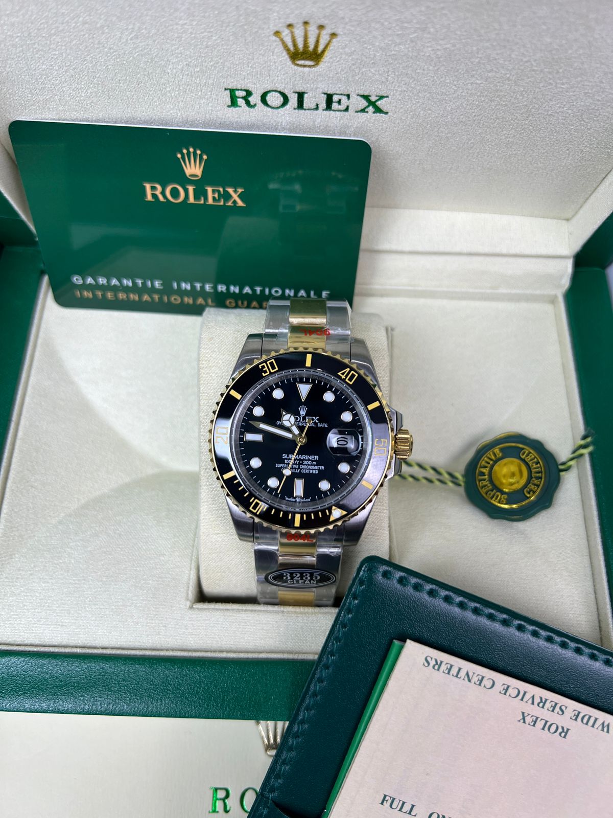 Rolex Submariner acier & or jaune paiement à la livraison