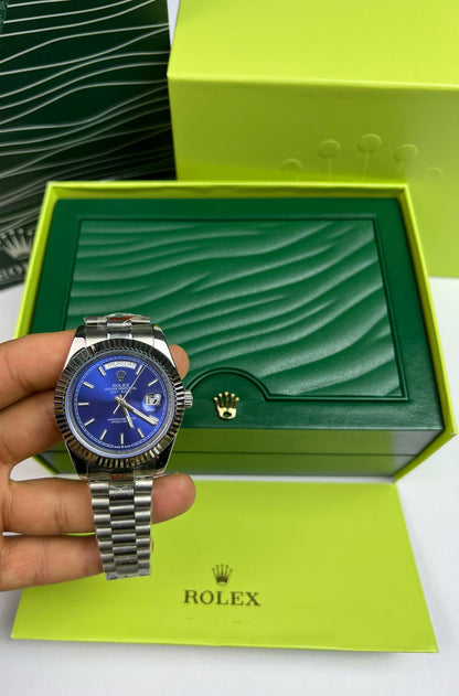 Rolex Day-Date 40 | Cadran Bleu Azur