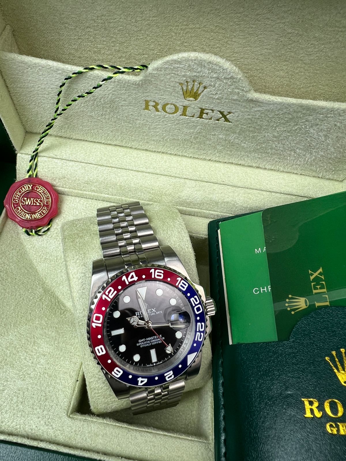 Rolex GMT-Master II "Bicolore rouge et bleu" | Bracelet Jubilé
