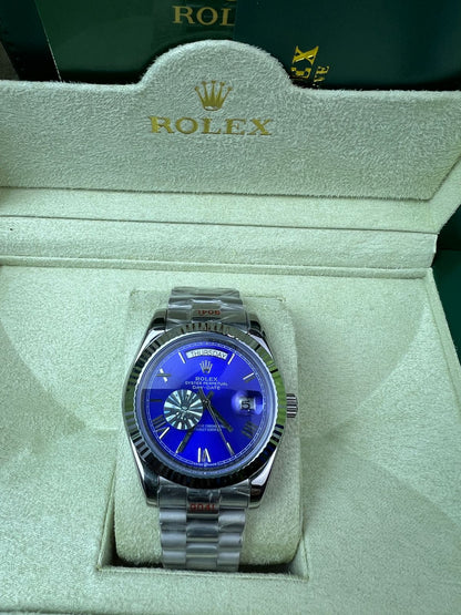 Rolex Day-Date 40 - Cadran Bleu  Azur