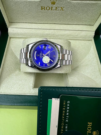 Rolex Day-Date 40 - Cadran Bleu  Azur