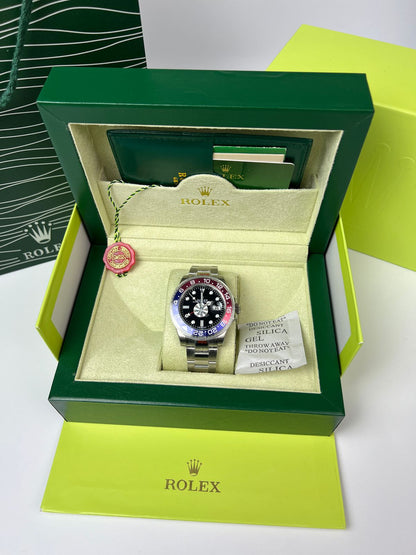 Rolex GMT-Master II | Cadran Noir  | lunette bicolore rouge et bleue