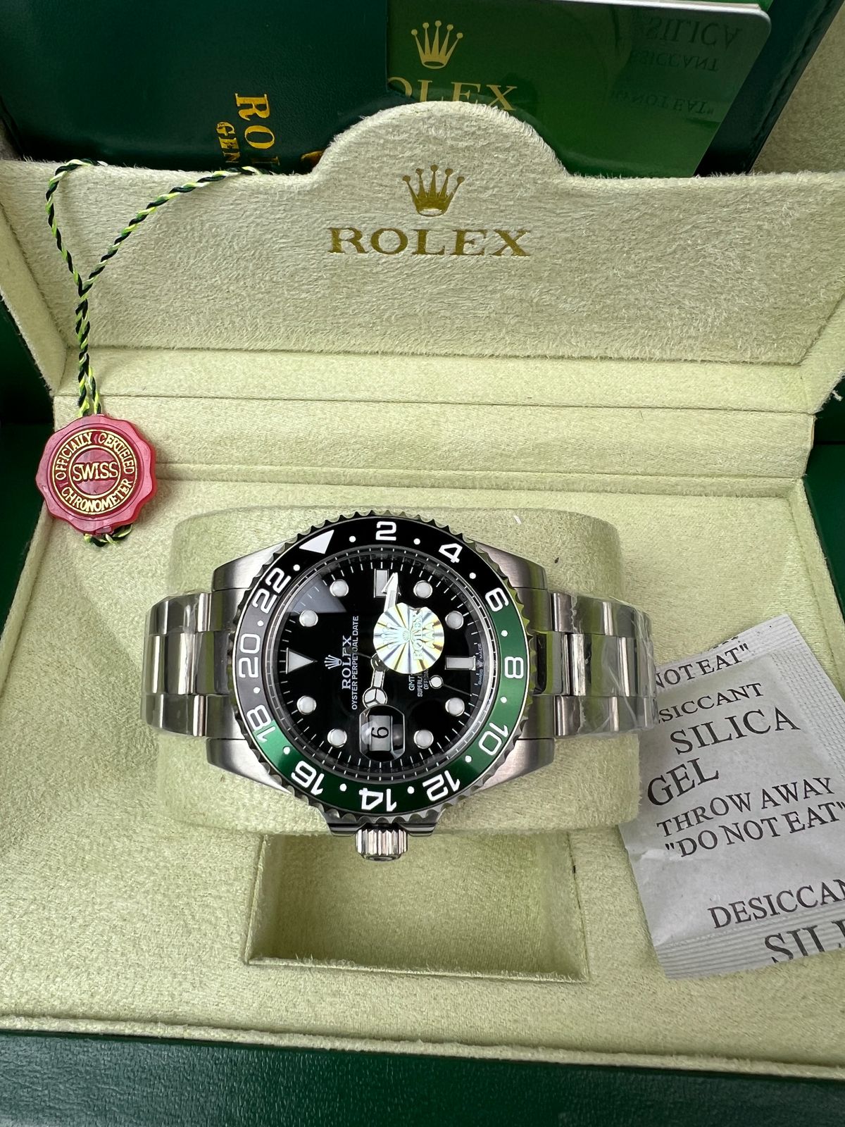 Rolex GMT-Master II | Cadran Noir | lunette bicolore verte et noire