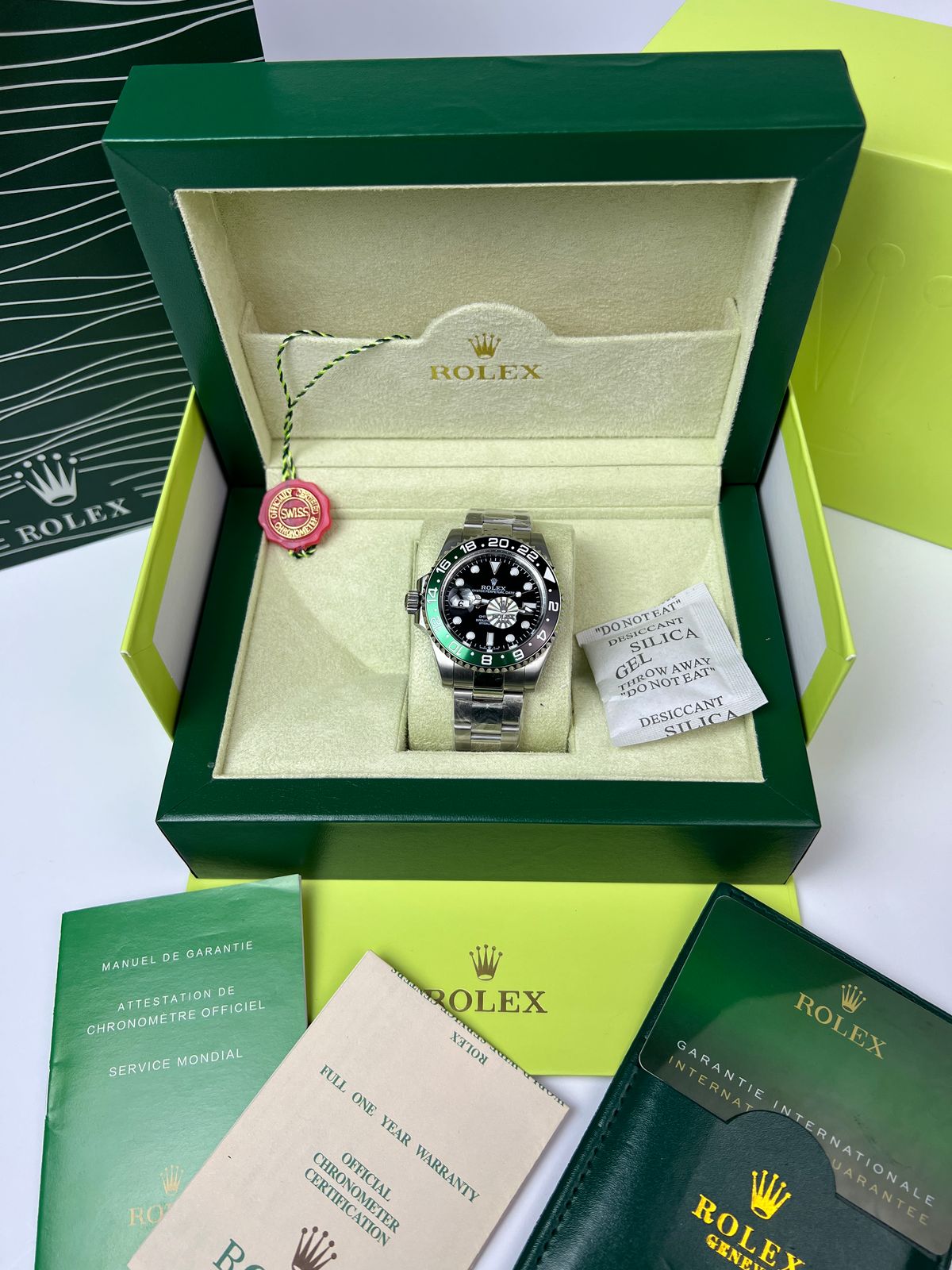 Rolex GMT-Master II | Cadran Noir | lunette bicolore verte et noire