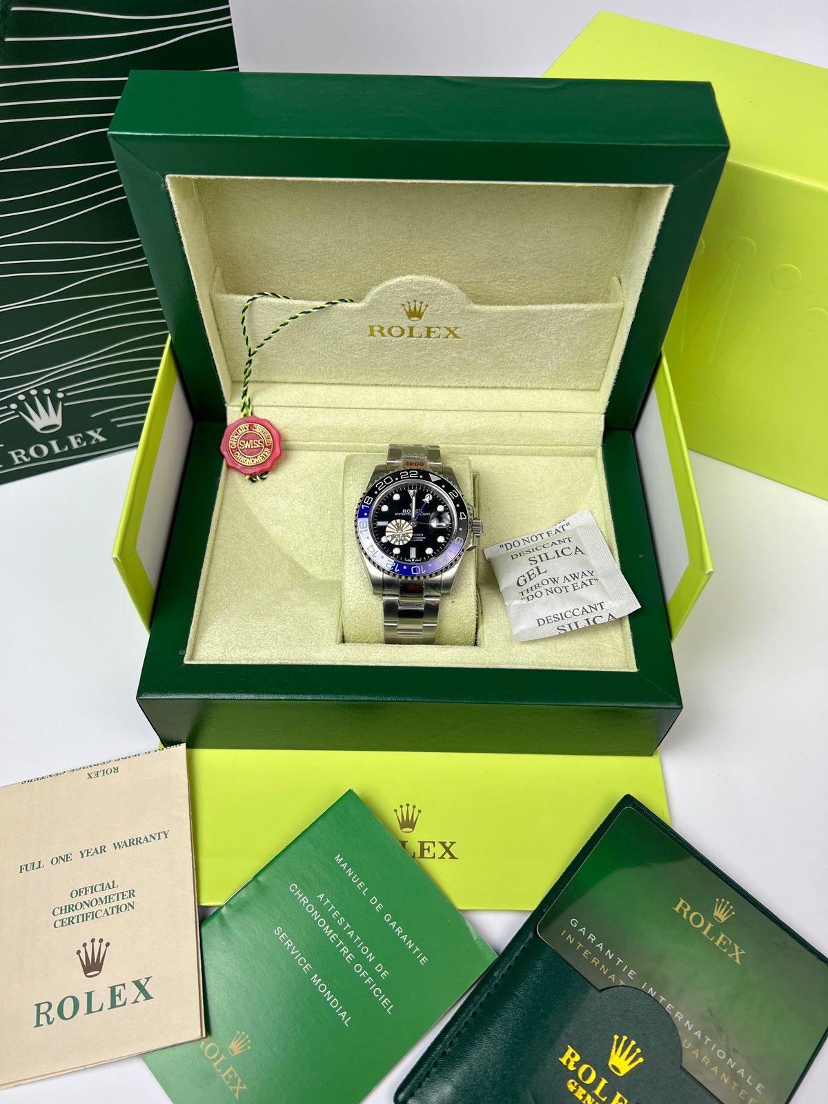 Rolex GMT-Master II "Batman" | lunette bicolore noire et bleue