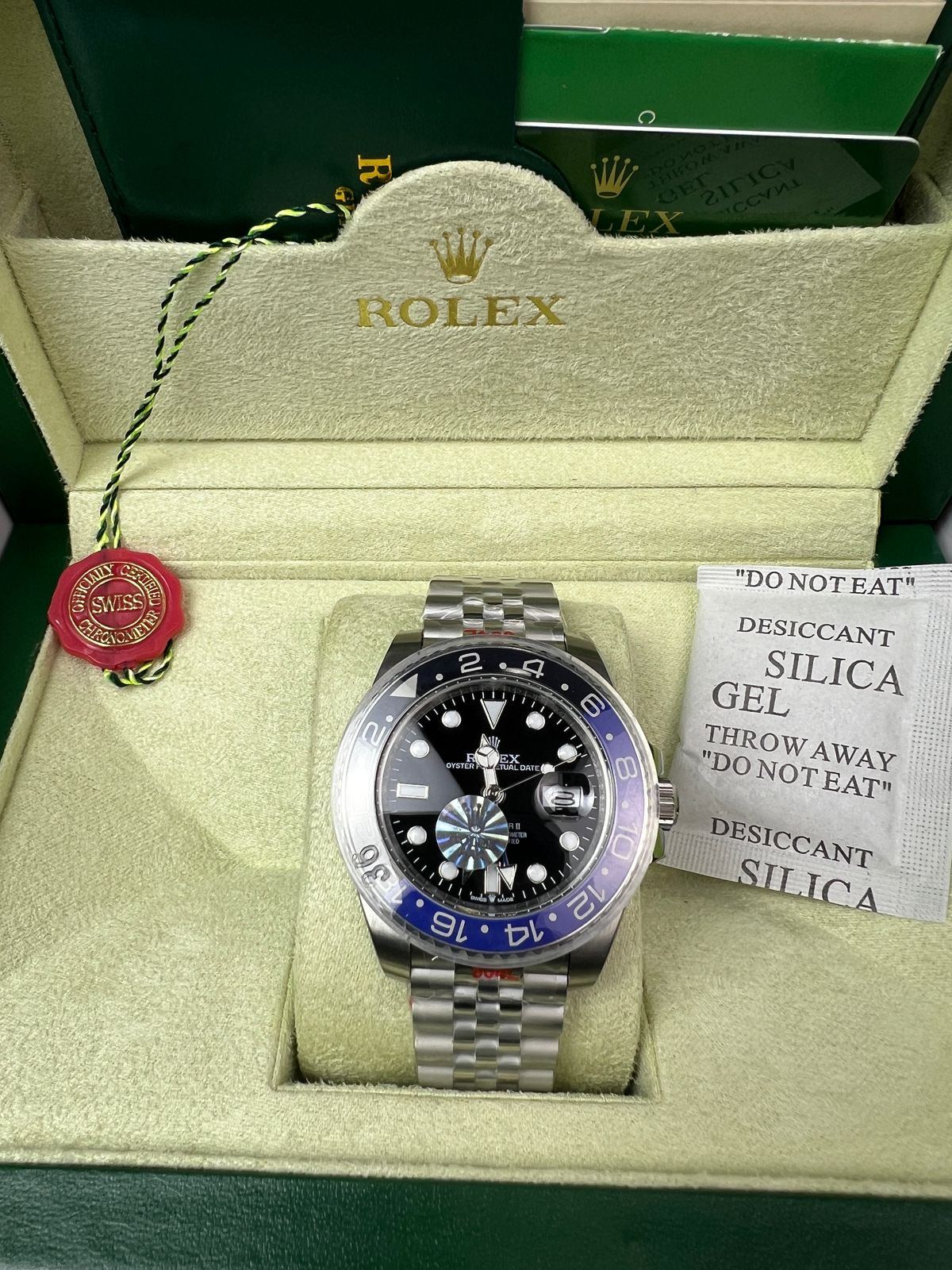 Rolex GMT-Master II "Batman" | Bracelet Jubilé