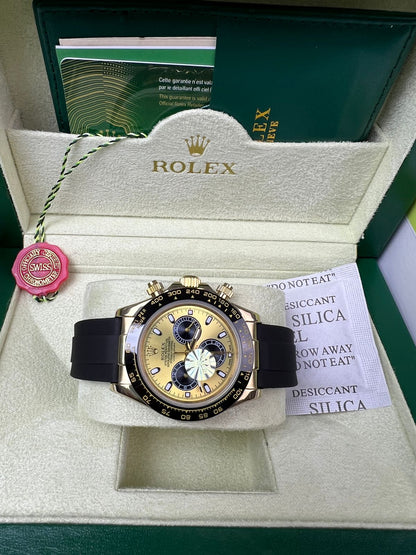 Rolex Cosmograph Daytona Oysterflex - Or Jaune – La Légende de la Vitesse