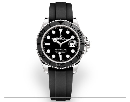 Rolex Yacht-Master noir intense – Élégance Compacte et Caractère Marin