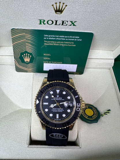 Montre de luxe Rolex Yacht-Master or jaune homme Maroc
