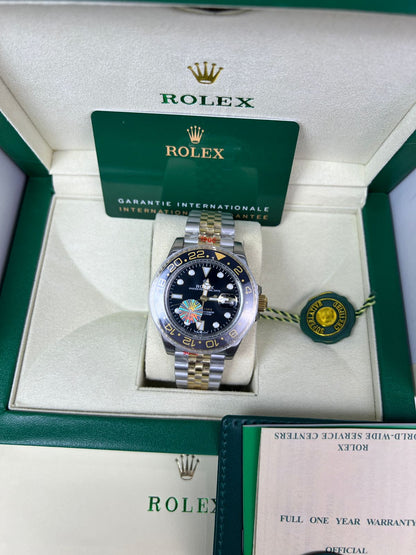 Rolex GMT-Master II Bicolore Noir-Gris – L’Harmonie du Style et de la Fonction