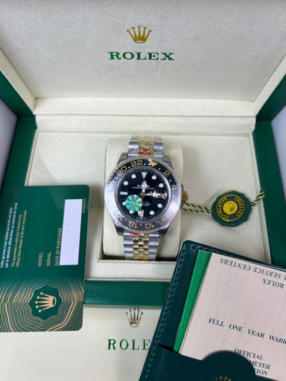 Rolex GMT-Master II Bicolore Noir-Gris – L’Harmonie du Style et de la Fonction