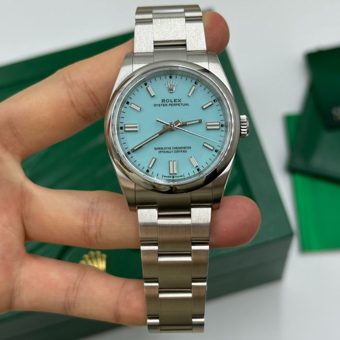 Rolex Oyster Perpetual 36 | Cadran Turquoise Tiffany